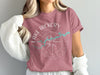 Rose t-shirt with white compass design and "Lake Hickory North Carolina" text.