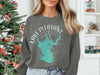 Graphic sweatshirt with Lake Pleasant Arizona map and compass design.