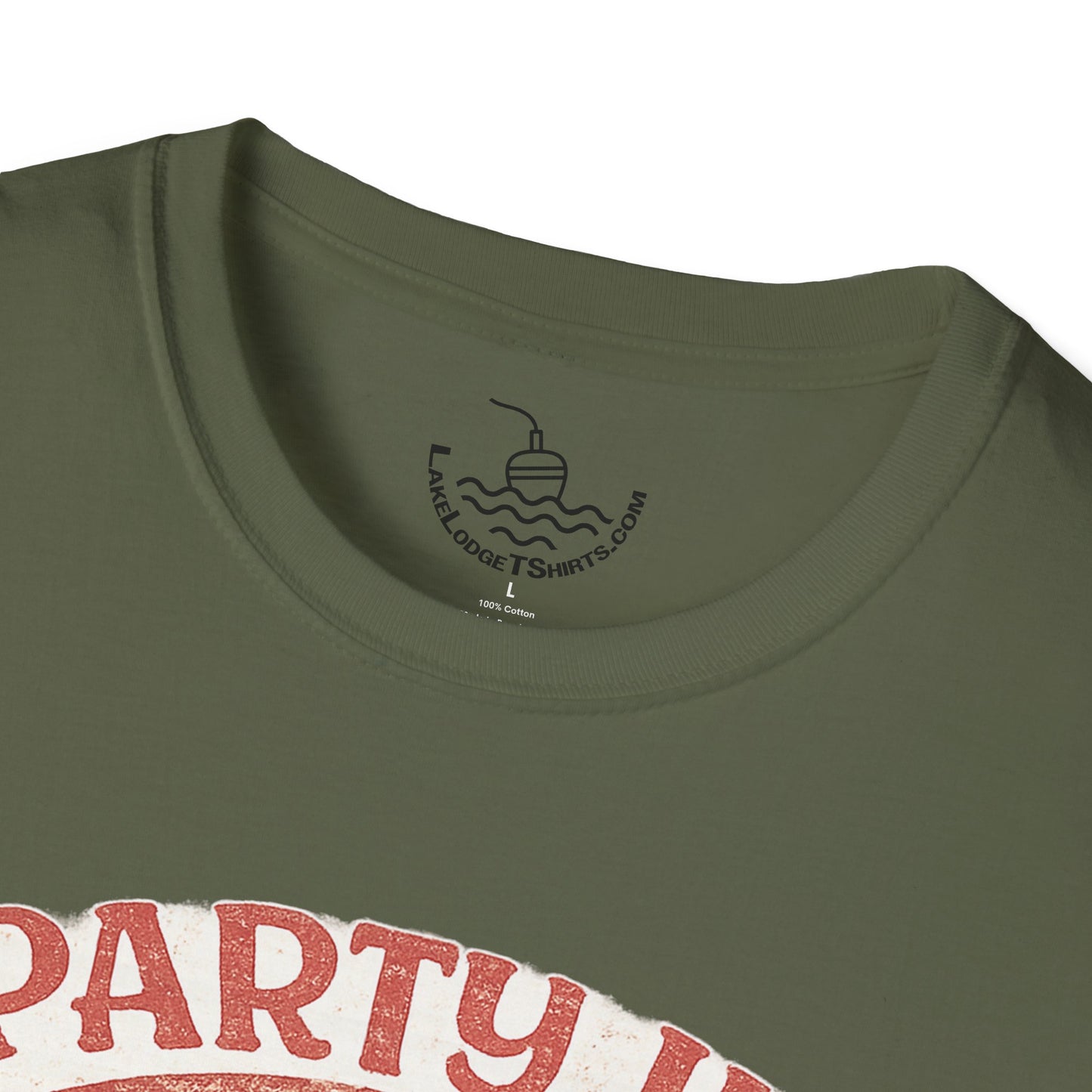 Lake Life Party in Slow Motion Motor Boatin ULTRA SOFT T-Shirt | Retro Shirt for Pontoon Boating Weekend Shirt Gift