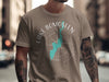 T-shirt with "Lake Bomoseen Vermont" text, a compass, and a blue lake outline.