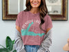 Rose t-shirt with Grenada Lake Mississippi map and compass design.
