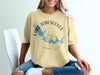 Yellow t-shirt with "Lake Tobesofkee Georgia" text and map graphic.