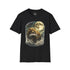 Kodiak Brown Bear Night Fishing with Salmon T-Shirt Midnight Hunting Rustic Forest Animal Art Gift Shirt ULTRA SOFT Shirt