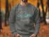 Grey sweatshirt with "Beautiful Lake Bowen South Carolina" and compass graphic.