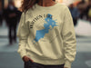 Cream sweatshirt with "Watson Lake Arizona" text and blue lake graphic.