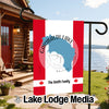 Garibaldi Lake British Columbia garden flag for The Smith Family.