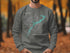 Gray sweatshirt with "Raystown Lake Pennsylvania" and compass rose graphic.