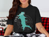 Black t-shirt with "Lynx Lake Arizona" graphic and compass design.