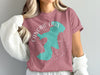 Canobie Lake New Hampshire graphic t-shirt in coral pink