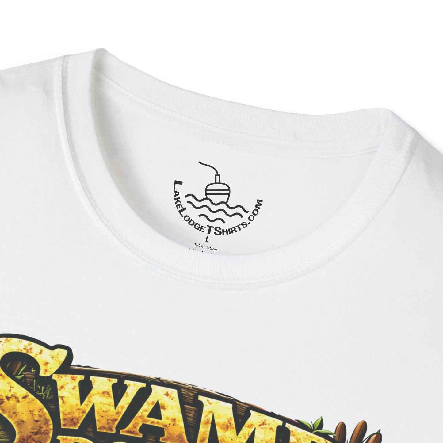 Swamp Donkey Bass Fishing Funny T-Shirt Ultra Soft | Vintage Largemouth Angler Shirt Father's Day