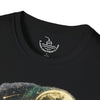 Kodiak Brown Bear Night Fishing with Salmon T-Shirt Midnight Hunting Rustic Forest Animal Art Gift Shirt ULTRA SOFT Shirt