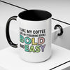 Bold and Easy Coloring Book Coffee Mug - 11 & 15 oz