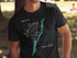 Black t-shirt with "Lake George Beautiful New York" and compass graphic.