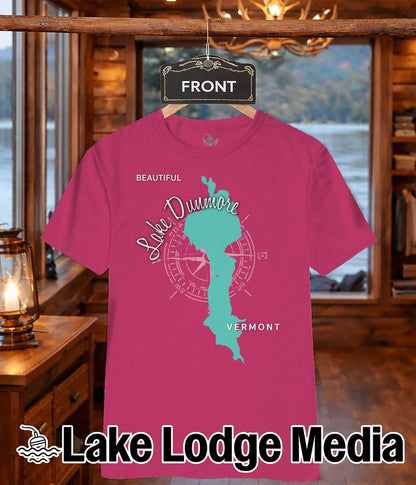 Lake Dunmore Vermont Map Design T-Shirt or Sweatshirt