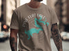 Brown t-shirt with "Pine Flat Lake California" and lake outline design.