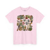 Gardening T-Shirt Scrapbook Design | I'll Be in the Garden T-Shirt | Gardening Collage Graphic Tee | Gift for Gardeners