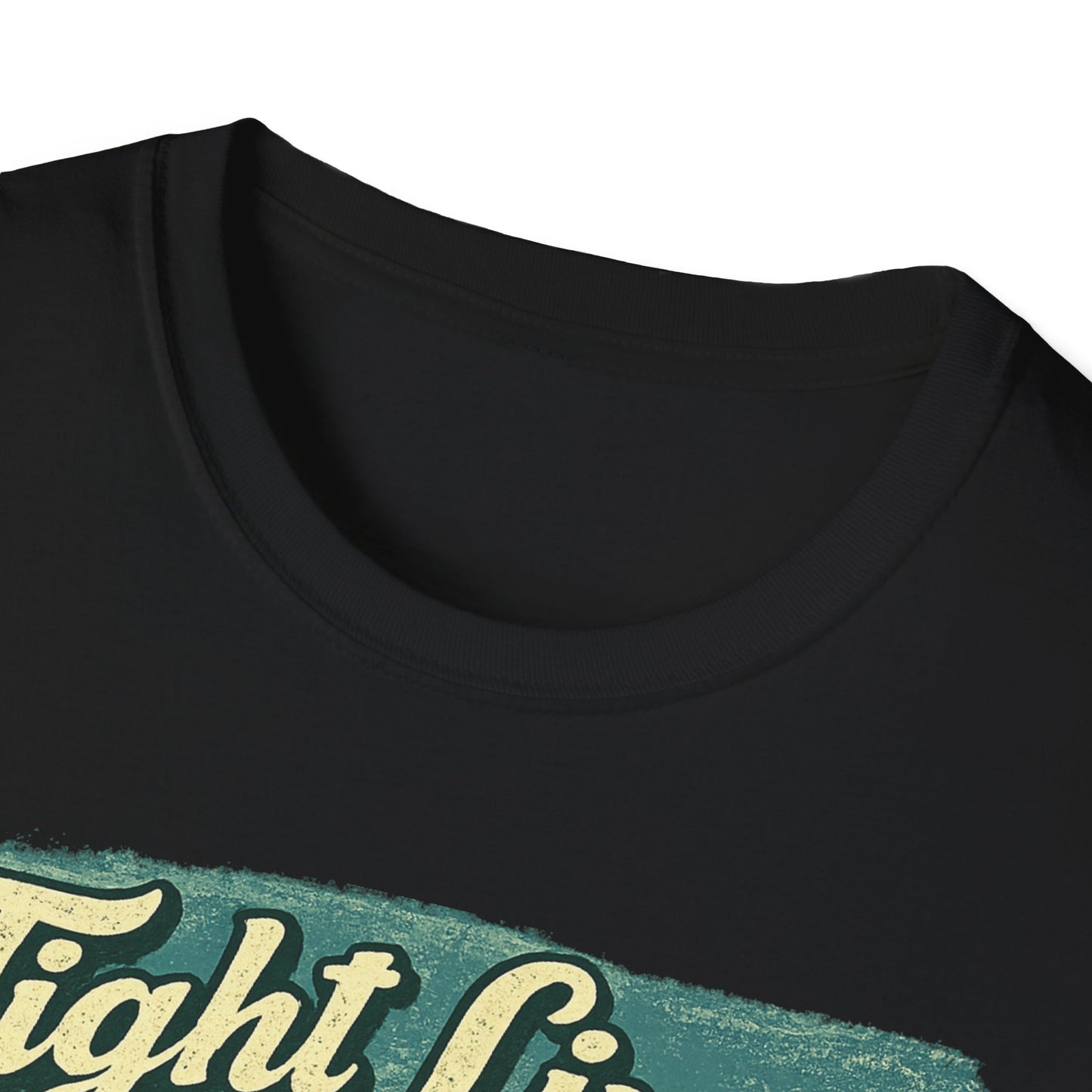 Tight Lines Fishing Graphic T-Shirt | Bass Fishing at the Lake Retro Design