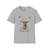 Fear Not Isaiah 41:10 Christian Bible Verse Shirt, Floor Deer Buck Antlers Design, Faith and Religious Gift, Scripture Shirt
