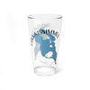 Glass with blue Lake Kissimmee map and "Lake Kissimmee Florida" text.