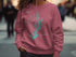Pink sweatshirt with "Lake Lanier Georgia" compass graphic.