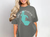 Graphic t-shirt with 'Lake Tohopekaliga Florida' text and a turquoise lake outline.