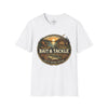 Bait & Tackle Fishing Lake Life T-Shirt | Rustic Lodge Cabin Mounted Bass Fishing Themed Bait Store Shirt