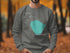 Gray sweatshirt with "Beautiful Lake Mary Minnesota" and a teal lake outline.