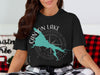 Canyon Lake Arizona t-shirt with compass design and map outline.