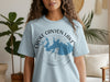 Light blue t-shirt with "Choke Canyon Lake Texas" text and lake outline map.