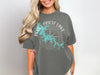 Gray t-shirt with "Percy Priest Lake Tennessee" text and lake outline map.