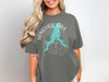 Gray t-shirt with Longview Lake Missouri graphic and compass design.