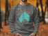 Grey sweatshirt with "Little Turtle Lake Minnesota" text and lake outline.