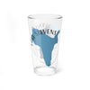 Clear glass with a blue Lake Stevens map and "Lake Stevens Washington" text.