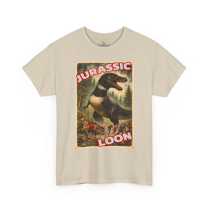 Jurassic Loon Funny Canadian Bird Shirt | Dinosaur Monster Attack | Great for both Birdwatchers and Sci-fi fans