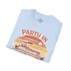 Lake Life Party in Slow Motion Motor Boatin ULTRA SOFT T-Shirt | Retro Shirt for Pontoon Boating Weekend Shirt Gift