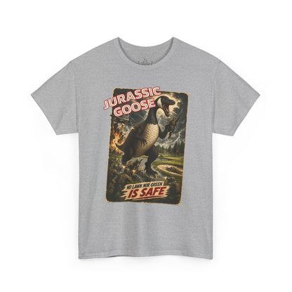 Jurassic Goose Funny Canadian Bird Shirt | Golf Course Dinosaur Monster Attack | Great for both Birdwatchers and Sci-fi fans