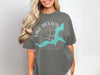 Gray t-shirt with Lake Jackson Georgia and compass graphic.