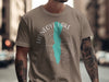 Brown t-shirt with Honeoye Lake map and compass design, includes "New York".