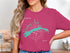 Pink t-shirt with "Beautiful Buckeye Lake Ohio" and a compass rose graphic.