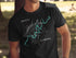 Black t-shirt with "Bankhead Lake" compass design and "Alabama" text.
