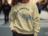 Yellow sweatshirt with Lake Hamilton Arkansas compass graphic and blue lake outline.