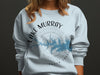 Light blue sweatshirt with "Lake Murray South Carolina" and compass design.
