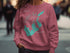 Crewneck sweatshirt featuring Rudlfort Lake map and Tennessee text.
