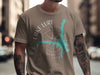 Brown t-shirt with "Lake Lure North Carolina" compass and map graphic.