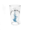 Clear glass with "Broken Bow Lake" text and Oklahoma map graphic.