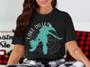 Black t-shirt with Lake Dillon Colorado map and compass graphic.