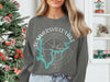 Summersville Lake West Virginia graphic dark grey sweatshirt.
