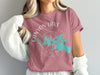 Rose t-shirt with "Canyon Lake Texas" and lake outline graphic.