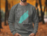 Sweatshirt with Rattle snake Lake map and compass graphic, Washington.