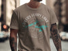 T-shirt with Greer's Ferry Lake map design and compass graphic, Arkansas.